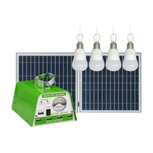 Load image into Gallery viewer, YH1003 30W 11V multifunctional Foldable small solar panel Green lighting kit
