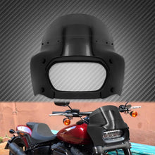 Load image into Gallery viewer, Motorcycle Headlight Fairing Mask For Harley Softail Fat Bob FXFB 2018-22