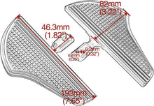 Load image into Gallery viewer, Rear Floorboards Foot Pegs For Harley Softail Breakout Street Fat Bob FXLR 18-24