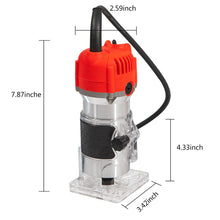Load image into Gallery viewer, Trimming Machine Router Tool Edge Mill Wood Surface Treatment of Curve Cutting