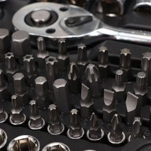 Load image into Gallery viewer, 216 Piece Socket Set Household Car 1/2" & 1/4"& 3/8" Tool Kit