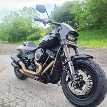Load image into Gallery viewer, Motorcycle Headlight Fairing Mask For Harley Softail Fat Bob FXFB 2018-22