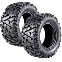 Load image into Gallery viewer, 2X QIND Rear 25x10-12 Tyre Tire ATV 6 PR 25" 25x10x12 Mower Buggy Go kart ATV