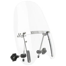 Load image into Gallery viewer, 18"x16" Motorcycle Windshield Windscreen For Harley Davidson Sportster 883 1200