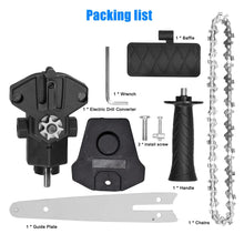 Load image into Gallery viewer, 6 Inch Electric Drill Modified To Electric Chainsaw Woodworking Cutting Tool