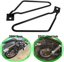 Load image into Gallery viewer, Saddle bag Support Bars Mount Bracket For Harley Sportster 883 Iron Dyna