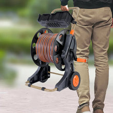 Load image into Gallery viewer, Light Duty Hose Reel Portable Hand-push Water Pipe Cart
