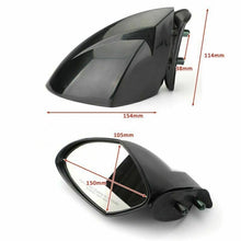 Load image into Gallery viewer, Pair Motorboat Rearview Mirrors For Yamaha WaveRunner VX110 Cruiser Deluxe Sport