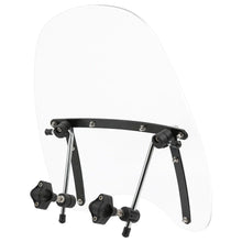 Load image into Gallery viewer, 18"x16" Motorcycle Windshield Windscreen For Harley Davidson Sportster 883 1200