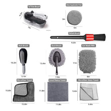 Load image into Gallery viewer, 10Pcs Car Cleaning Tool Kit Car Wash Kit, Car Detailing Brush Set