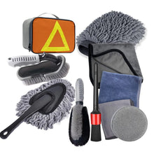 Load image into Gallery viewer, 10Pcs Car Cleaning Tool Kit Car Wash Kit, Car Detailing Brush Set