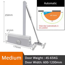 Load image into Gallery viewer, Hydraulic Buffer Automatic Door Closer Adjustable Speed Door Closing Equipment