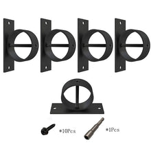 Load image into Gallery viewer, 5 pcs 2 Inch Stainless Steel Rope Holder Fence Brackets For Fencing Stair Fastener