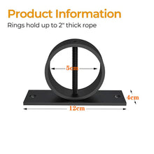 Load image into Gallery viewer, 5 pcs 2 Inch Stainless Steel Rope Holder Fence Brackets For Fencing Stair Fastener