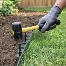 Load image into Gallery viewer, 6cm x 10m Lawn Garden Edging Kit Flexible Durable Border Paver