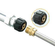 Load image into Gallery viewer, 5 Section 21ft Telescoping Pressure Washer Wand 4000PSI with Belt and 5 Nozzles