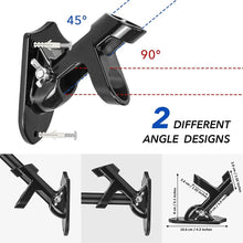 Load image into Gallery viewer, 1.9M Telescopic Flag Pole Kit – 5 Section with 2-Angle Mounting Bracket