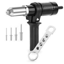 Load image into Gallery viewer, Electric Rivet Gun Adapter Kit Cordless Drill Nut Riveter Insert Wrench Kit