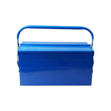 Load image into Gallery viewer, 16 Inch Metal Tool Box Portable Cantilever Steel Tool Chest Cabinet 5-Tray