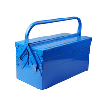 Load image into Gallery viewer, 16 Inch Metal Tool Box Portable Cantilever Steel Tool Chest Cabinet 5-Tray