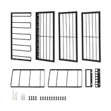 Load image into Gallery viewer, 4 Layer Power Tool Organizer Wall Mounted Metal Storage Rack