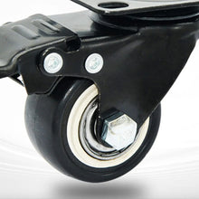 Load image into Gallery viewer, 4 pcs 1.5" Heavy Duty Swivel Caster Wheels Brake Swivel Wheels