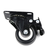 Load image into Gallery viewer, 4 pcs 1.5" Heavy Duty Swivel Caster Wheels Brake Swivel Wheels