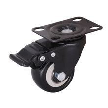 Load image into Gallery viewer, 4 pcs 1.5" Heavy Duty Swivel Caster Wheels Brake Swivel Wheels