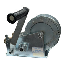 Load image into Gallery viewer, 3000LBS self-locking Hand Winch 5mm x10m Steel Cable for Boat Trailer Truck