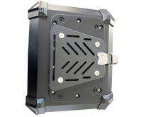 Load image into Gallery viewer, 45L Motorcycle Tour Tail Box Trunk Luggage Top Lock Storage Carrier Case Black