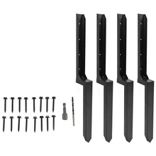 Load image into Gallery viewer, 4 Pcs Fence Post Repair Kit Heavy Duty Fence Posts Anchor