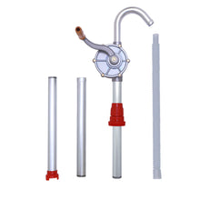 Load image into Gallery viewer, Hand Crank Pump Aluminum Alloy Manual Oil Pump Inlet 32mm Outlet 25mm