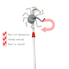 Load image into Gallery viewer, Hand Crank Pump Aluminum Alloy Manual Oil Pump Inlet 32mm Outlet 25mm