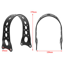 Load image into Gallery viewer, Black Front Fender Tracker Fork Brace Narrow Fit For Harley Sportster XL 88-17