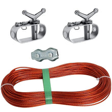 Load image into Gallery viewer, 150FT Pool Cover Cable and Winch Kit for Above Ground Swimming Pool