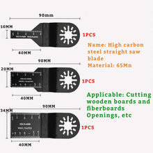 Load image into Gallery viewer, 24 Pcs Oscillating Saw Blades High Speed Steel Oscillating Multitool Blades Set