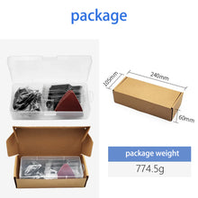 Load image into Gallery viewer, 41 Pcs Oscillating Saw Blades High Speed Steel Oscillating Multitool Blades Set