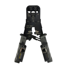 Load image into Gallery viewer, Professional RJ45/RJ12/RJ11 Crimper, Cable Tester & Stripper