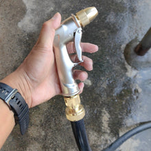 Load image into Gallery viewer, High-Pressure Brass Garden Hose Spray Gun Nozzle