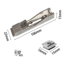 Load image into Gallery viewer, 2-Piece Low-Profile CNC Router Aluminium Toe Clamp Set