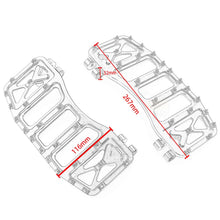 Load image into Gallery viewer, Foot Pegs Floorboards Pedals For Harley Softail Electra Road Glide CNC MX style