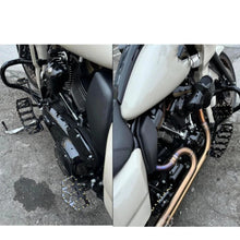 Load image into Gallery viewer, Foot Pegs Floorboards Pedals For Harley Softail Electra Road Glide CNC MX style