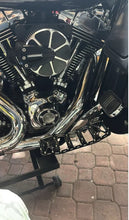 Load image into Gallery viewer, Foot Pegs Floorboards Pedals For Harley Softail Electra Road Glide CNC MX style