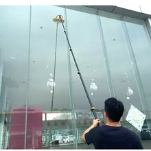 Load image into Gallery viewer, 6M Aluminum Telescopic Window Cleaning Pole With Brush Angle Adaptor Hose