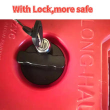 Load image into Gallery viewer, 5L Red Jerry Can Fuel Tank Container Car Motorcycle Fuel Container With Lock+Key
