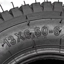 Load image into Gallery viewer, 6 inch 4PR Tyre Tubeless 13X6.50-6 13X6.50X6 Garden Lawn Mower Tractor ATV Quad