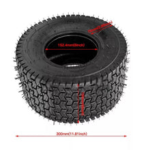 Load image into Gallery viewer, 6 inch 4PR Tyre Tubeless 13X6.50-6 13X6.50X6 Garden Lawn Mower Tractor ATV Quad
