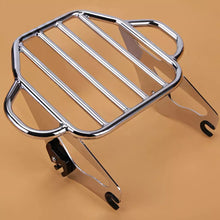 Load image into Gallery viewer, Detachable Two Up Luggage Rack For Harley Touring Street Glide CVO Road Glide