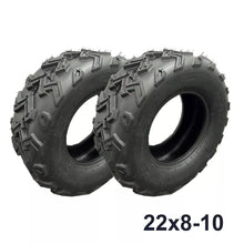 Load image into Gallery viewer, PAIR ATV Tires 22x8x10 Tire 4PR 22x8-10 ATV UTV Tyre