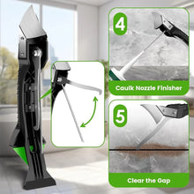 Load image into Gallery viewer, 5-in-1 Caulking Tool Silicone Caulking Grout Removal Sealant Finishing Tool
